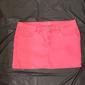 GUESS NEON PINK MINI SKIRT 31 💕